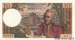 10 Francs VOLTAIRE FRANCE  1963 F.62.01A1 pr.NEUF