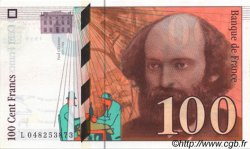 100 Francs CÉZANNE sans palette FRANCE  1998 F.74f3.01var NEUF