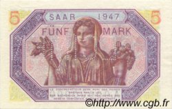 5 Mark SARRE FRANCE  1947 VF.46.00Sp pr.NEUF