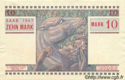 10 Mark SARRE FRANCE  1947 VF.47.00Sp pr.NEUF