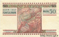 50 Mark SARRE FRANCE  1947 VF.48.00Sp pr.NEUF
