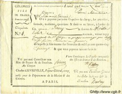 1000 Livres ISLES DE FRANCE ET BOURBON  1794 K.591var TTB