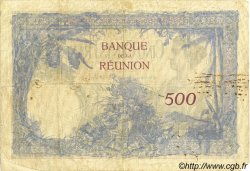 500 Francs ÎLE DE LA RÉUNION  1930 P.25 TB