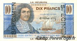 10 Francs Colbert ÎLE DE LA RÉUNION  1946 P.42s pr.NEUF