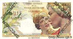 1000 Francs Union Française ÎLE DE LA RÉUNION  1946 P.47s NEUF