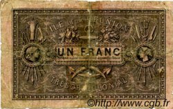 1 Franc REUNION ISLAND  1879 K.457 G