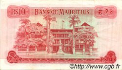 10 Rupees ÎLE MAURICE  1967 P.31b TTB+