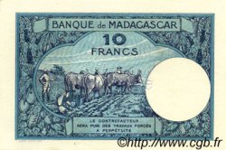 10 Francs MADAGASCAR  1957 P.036s NEUF