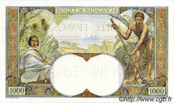 1000 Francs MADAGASCAR  1933 P.041s UNC-