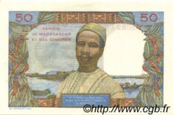 50 Francs MADAGASCAR  1950 P.045b SPL