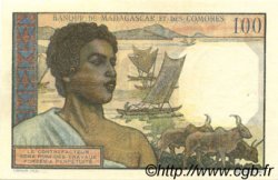 100 Francs MADAGASCAR  1950 P.046a EBC+