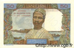 50 Francs - 10 Ariary MADAGASCAR  1961 P.051bs pr.NEUF