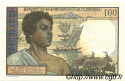 100 Francs - 20 Ariary MADAGASKAR  1961 P.052s ST