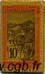 10 Centimes MADAGASCAR  1916 P.029 SUP