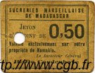 50 Centimes MADAGASCAR  1920 P.--