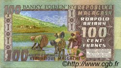 100 Francs - 20 Ariary MADAGASCAR  1974 P.063a pr.SUP