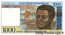 1000 Francs - 200 Ariary MADAGASCAR  1994 P.076a NEUF