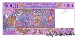 5000 Francs - 1000 Ariary MADAGASCAR  1994 P.078b NEUF