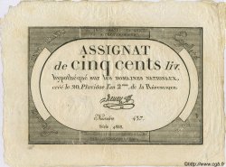 500 Livres FRANCE  1794 Laf.172