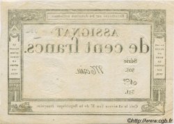 100 Francs FRANCE  1795 Laf.173 SPL