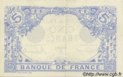 5 Francs BLEU FRANCE  1915 F.02.29 pr.SPL