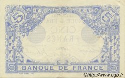 5 Francs BLEU FRANCE  1916 F.02.38 SUP à SPL