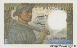 10 Francs MINEUR FRANCE  1949 F.08.22 NEUF