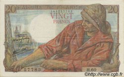 20 Francs PÊCHEUR FRANCE  1942 F.13.04
