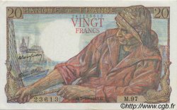 20 Francs PÊCHEUR FRANCE  1943 F.13.07