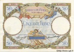 50 Francs LUC OLIVIER MERSON type modifié FRANCE  1933 F.16.04 SUP+
