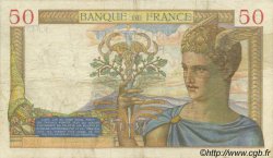 50 Francs CÉRÈS FRANCE  1937 F.17.40 TB+