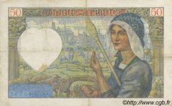 50 Francs Jacques CŒUR FRANCE  1940 F.19.01 TTB