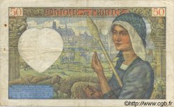 50 Francs Jacques CŒUR FRANCE  1940 F.19.02 TTB