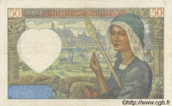 50 Francs Jacques CŒUR FRANCE  1941 F.19.14 F+