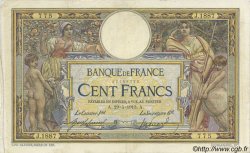 100 Francs LUC OLIVIER MERSON sans LOM FRANCE  1913 F.23.05