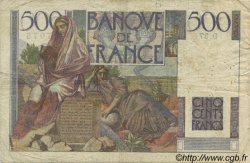 500 Francs CHATEAUBRIAND FRANCE  1945 F.34.03 TB
