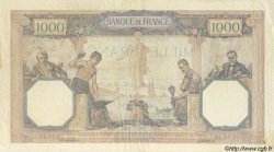 1000 Francs CÉRÈS et MERCURE FRANCE  1930 F.37.05 TB à TTB