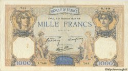 1000 Francs CÉRÈS ET MERCURE type modifié FRANCE  1939 F.38.37 pr.TTB