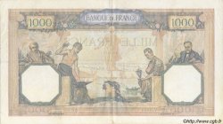 1000 Francs CÉRÈS ET MERCURE type modifié FRANCE  1940 F.38.43 pr.SUP