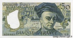 50 Francs QUENTIN DE LA TOUR FRANCE  1976 F.67.01 SUP+ à SPL