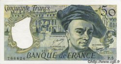 50 Francs QUENTIN DE LA TOUR FRANCE  1977 F.67.02 SPL