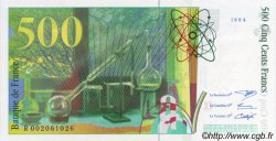 500 Francs PIERRE ET MARIE CURIE modifié FRANCE  1994 F.76.01 NEUF