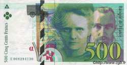 500 Francs PIERRE ET MARIE CURIE Symbole décalé FRANCE  1994 F.76f1.01 SUP+