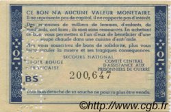 2 Francs BON DE SOLIDARITÉ FRANCE régionalisme et divers  1941 KL.03Cs NEUF