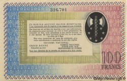 100 Francs BON DE SOLIDARITÉ Annulé FRANCE régionalisme et divers  1941 KL.10As pr.NEUF