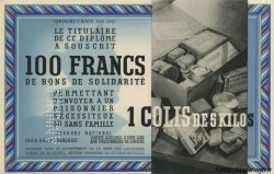 100 Francs - 1 Colis de 5 Kilos FRANCE régionalisme et divers  1941 KLd.02Bs pr.NEUF