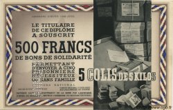 500 Francs - 5 Colis de 5 Kilos Annulé FRANCE régionalisme et divers  1941 KLd.06Bs pr.NEUF