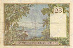 25 Francs GUYANE  1942 P.07 pr.SUP