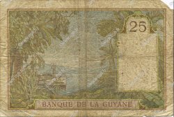 25 Francs GUYANE  1945 P.07 TB