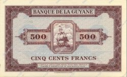 500 Francs GUYANE  1942 P.14s NEUF